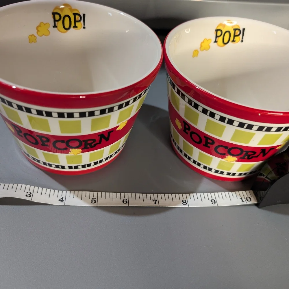 Pier‎ 1 Imports set 2 vintage popcorn pop art 5
